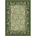 Rose Damask Rug Collection - Peridot