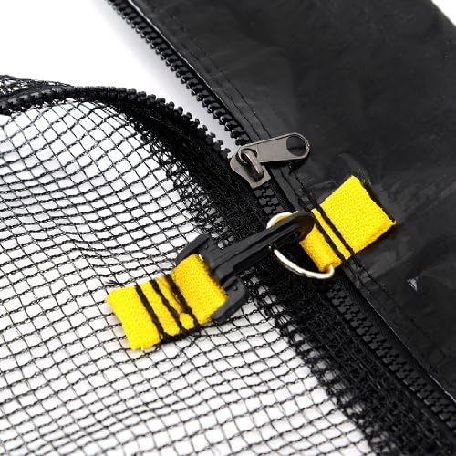 15ft Round Trampoline Net Replacement Enclosure Netting Safety Netting Only (8FT)