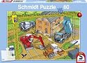 Schmidt Spiele 55564 - Baustelleneinsatz, 60 Teile Puzzle