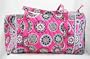 Vera Bradley Large Duffel Bag in Cupcake Pink