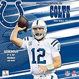 Turner Indianapolis Colts 2016 Mini Wall Calendar, September 2015-December 2016, 7 x 7" (8040565)