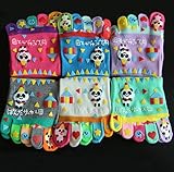 Kamay's® 100% Cotton Cartoon Fitness Socks 5 toes