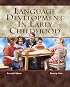 Language Development in Early Childhood (2nd Edition)