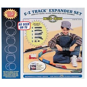 Bachmann Trains Snap-Fit E-Z Track Nickel Silver Layout Expander Set