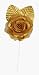 Beistle - 53030-GD - Elite Collection Rose Tie-Backs- Pack of 12