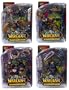 World of Warcraft DC Unlimited Series 2 Set of all 4 Action Figures