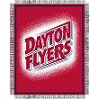 Dayton NCAA Triple Woven Jacquard Throw (019 Focus) (48x60")"