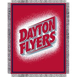 Dayton NCAA Triple Woven Jacquard Throw (019 Focus) (48x60")"