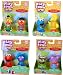 Sesame Street Play Town Learning Curve Real Wood 2pk Set Of 4