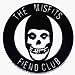 The Misfits - Round Fiend Club Logo - Sticker / Decal (Misfits Fiend Club)
