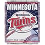 MLB Minnesota Twins 48-Inch-by-60-Inch Jacquard Acrylic Throw