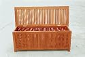 HARDWOOD STORAGE BENCH