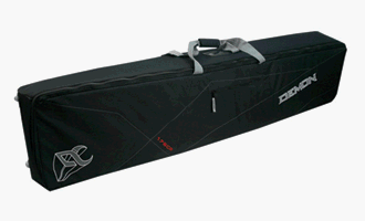 2007 Demon Padded snowboard travel bag on wheels