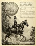 1920 Ad Fairbanks Scale Washington Horses St Johnsbury Vermont Thaddeus Inventor - Original Print Ad