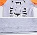 Soda Park Boys Long Sleeve Solid Cotton Cute Tiger Graphic T Shirt