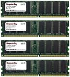 Komputerbay 4GB ( 4 X 1GB ) DDR DIMM (184 PIN) 400Mhz DDR400 PC3200 DESKTOP MEMORY WITH SAMSUNG CHIPS CL 3.0