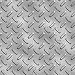 A Very Large Sheet of Grey Steel Diamond Plate with Rough - 48"H x 48"W - Peel and Stick Wall Decal by Wallmonkeys