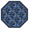 Stainmaster® Modernes Rug- Phantom Blue(77" Octagon)