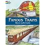 Famous Trains (Dover Coloring Book)