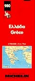 Michelin Main Road Map: Greece (Michelin Maps)