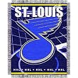 Saint Louis Blues NHL Triple Woven Jacquard Throw (019 Series) (48x60")"