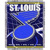 ST. LOUIS BLUES TRIPLE WOVEN JACQUARD NHL THROW (019 SERIES) BY NORTHWEST (48x60)