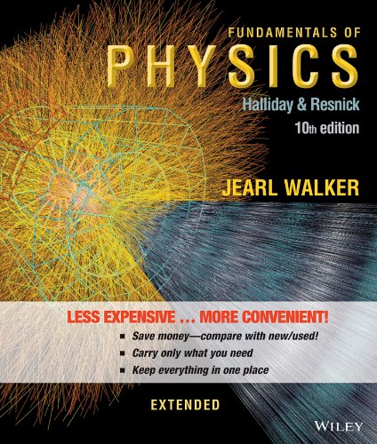 fundamentals of physics extended 10e binder ready version wileyplus registration card