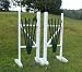 5 Panel Fan Wood Wing Standard Horse Jumps
