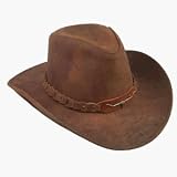 New Kakadu Traders Brumby Distressed Leather Bush Hat
