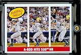 2008 Topps Heritage # 366 Alex Rodriguez BT / New York Yankees / MLB Baseball Trading Card in a Protective Screw Down Display Case