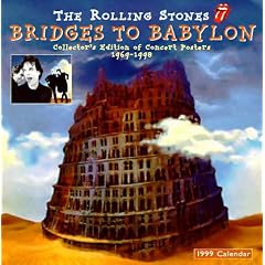 Rolling Stones Bridges to Babylon 1999 Calendar