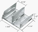 1-5/8 Wide Tub Enclosure Sliding Door Bottom Guide for Sterling Doors - Package