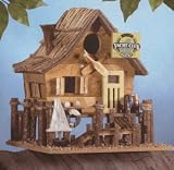Lawn Ornaments Outdoor Wooden Birdhouses Yacht Club Birdhouse
