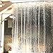 Shower Curtains, JamHoo Eco-friendly 12 Gauge 100% EVA Heavy Duty 3D Cube Semi-transparent Waterproof Bathroom Curtain - 72