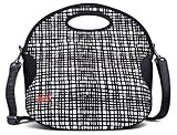 BUILT Neoprene Spicy Relish Lunch Tote, City Grid