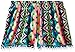 Derek Heart Girls' Big Print High Waisted Short W Pom Trim