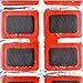 whitesnowing Durable Bicycle Tire Tube 48 Rubber Patches Repair Glue tyre