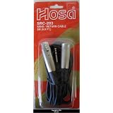 HOSA STEREO 1/4" PHONE - XLR(M) AND XLR(F), 3m (9.9 ft.) - SEND / RETURN (INSERT) CABLES (Discontinued by Manufacturer)
