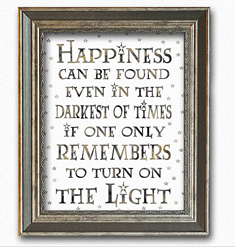 Framed Watercolor Print on Fine-Art Paper… Happiness. Great gift item for Harry Potter fans!