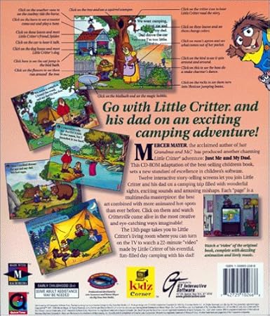 Mercer Mayer's Just Me And My Dad PC CD little critter storybook