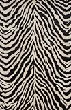 Momeni Serengeti SERENSG-05ZEB3656 Zebra Rug