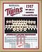 Minnesota Twins Large Healy Plaque - 1987 World Series Champs
