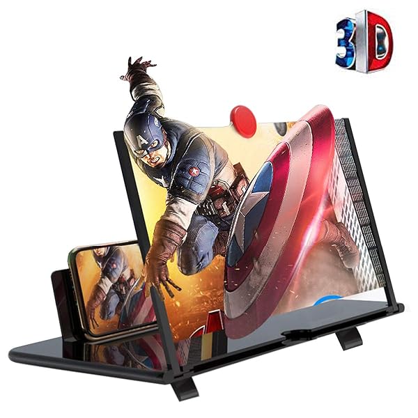 12 3d Screen Magnifier For Cell Phone Hd Smart Phones Screen Enlarger Projector Movie Amplifier With