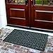 CleanScrape Deluxe Door Mat, 2-Feet by 3-Feet, Weave Gray