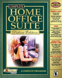 Home Office Suite Deluxe Edition 4 Programs: Business Cards, Forms, Newsletters and Brochures, and Mail List Deluxe