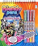 Eigenschaften Ren ART Activity Book / Blendy Pens Activity Book Buch mit 4 Blendy Pens + viel Zubehör