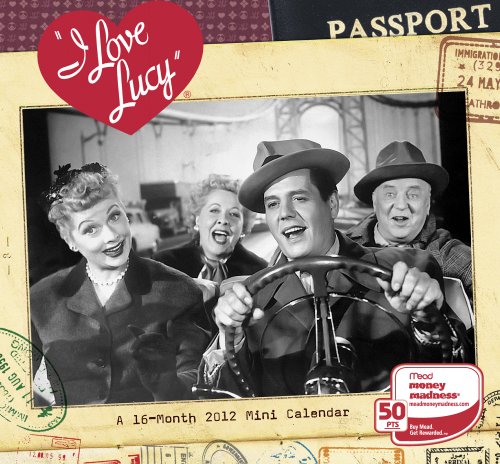 2012 I Love Lucy Mini Calendar