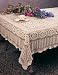 Kitchen & Housewares : Traditional Crochet Tablecloths 72