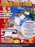 QuikFinish 11351 Laminating Pouch Supply Assortment Pack 130 Piece