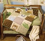 Day At the Zoo 4 Piece Baby Crib Bedding Set